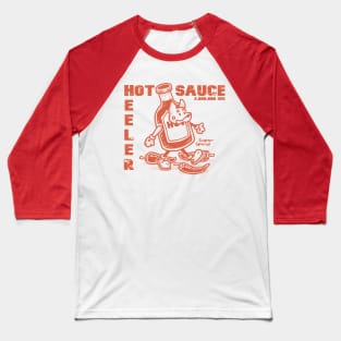 Heeler Hot Sauce - Extra Spicy Baseball T-Shirt